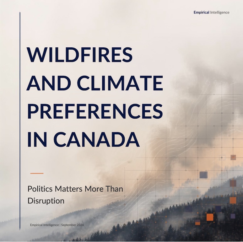 Wildfire disruption during summer 2026 and climate change mitigation spending preferences report cover